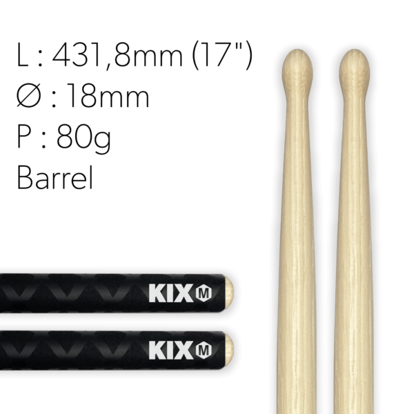 Baguettes Classic Grip Marching KIX