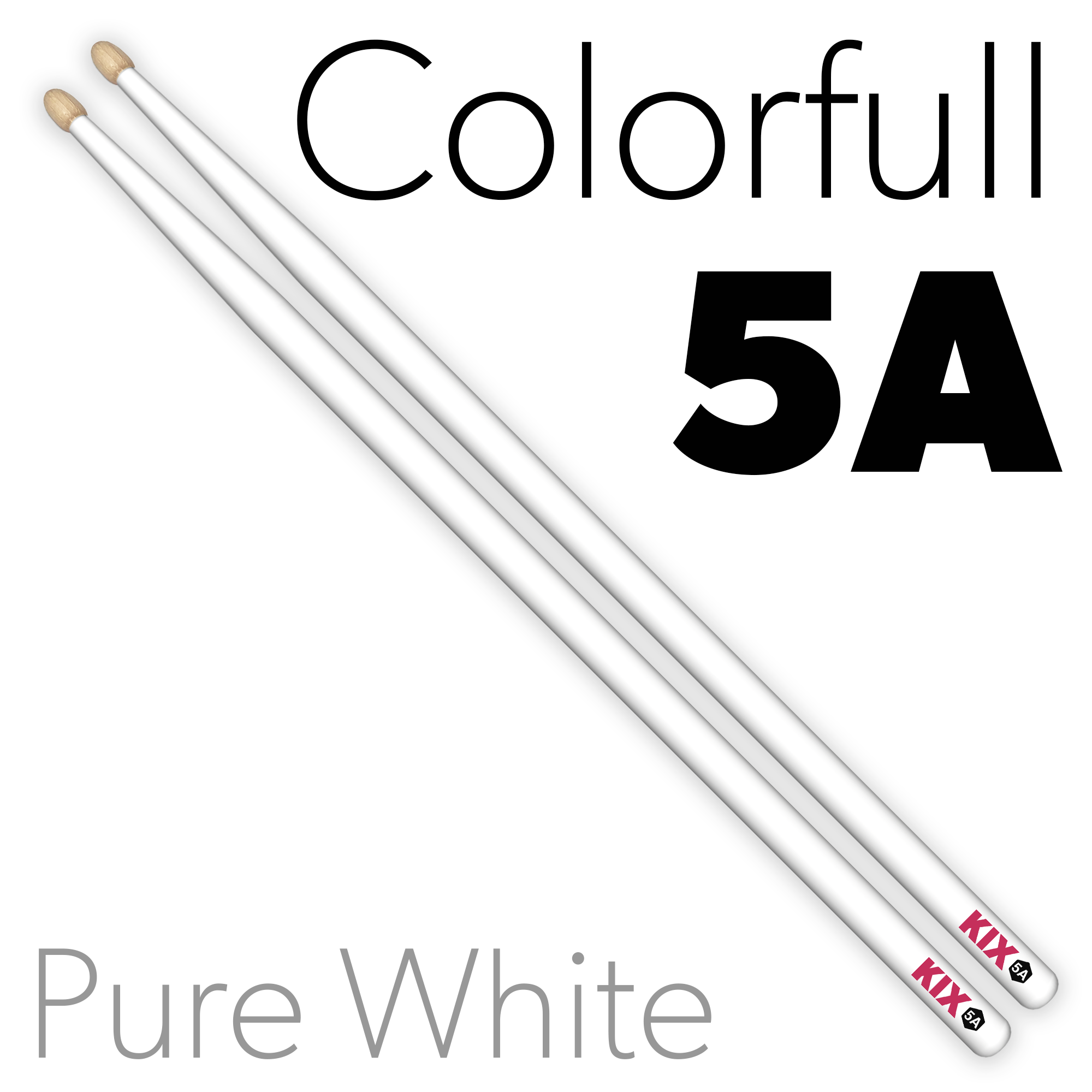 Baguettes Colorfull 5A – Pure White KIX