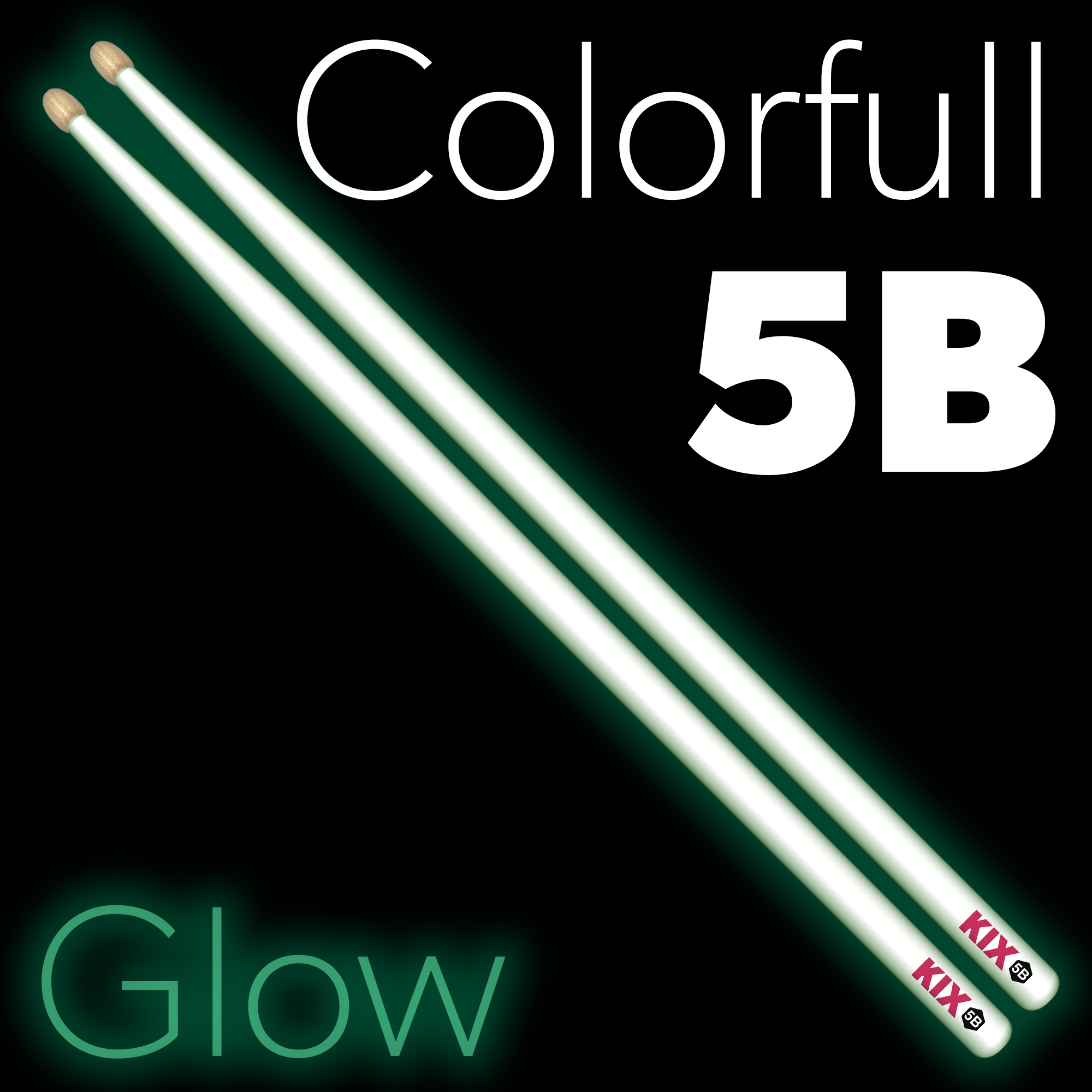 Baguettes Colorfull 5B – Glow KIX