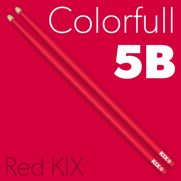 Baguettes Colorfull 5B - Red KIX