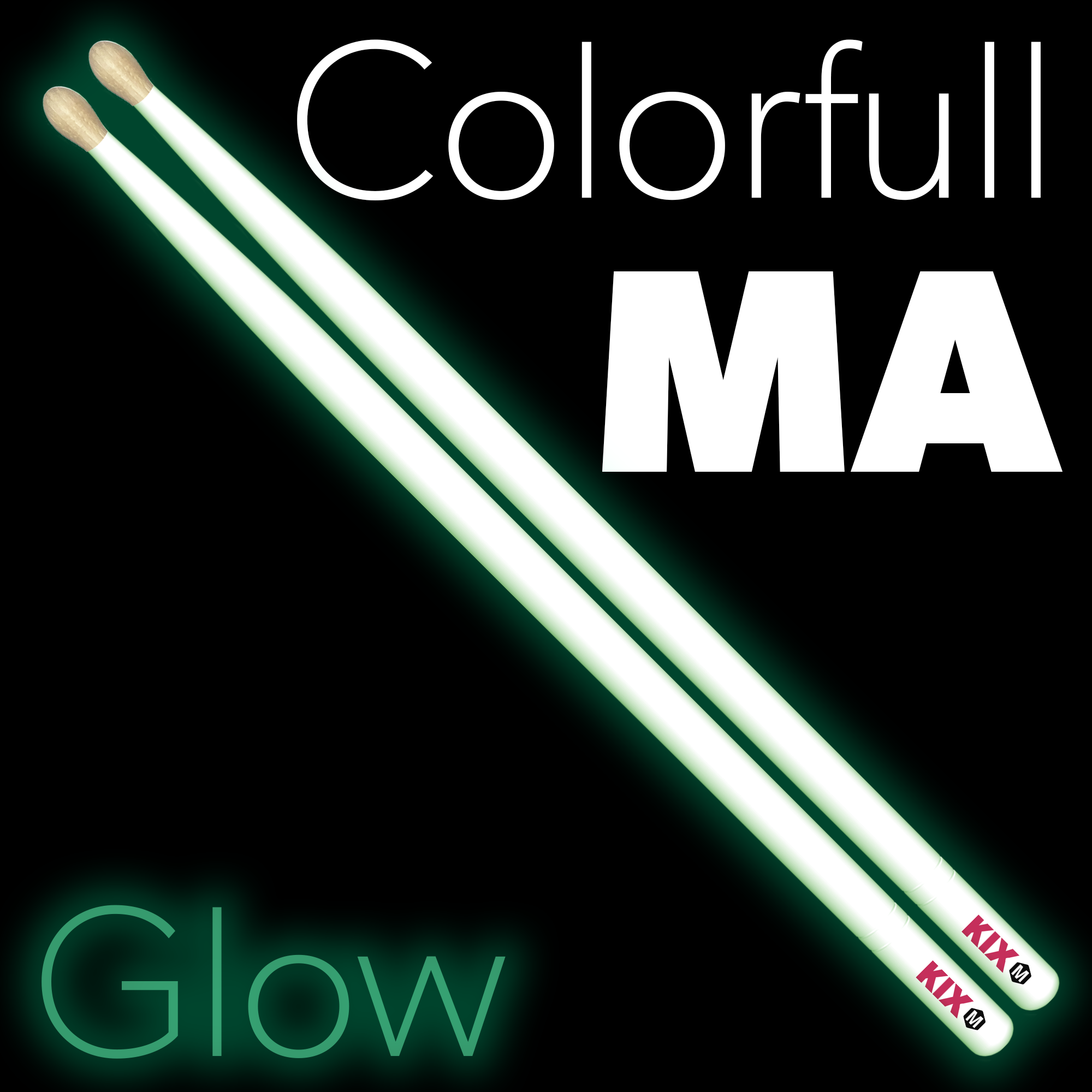 Baguettes Colorfull Marching – Glow KIX