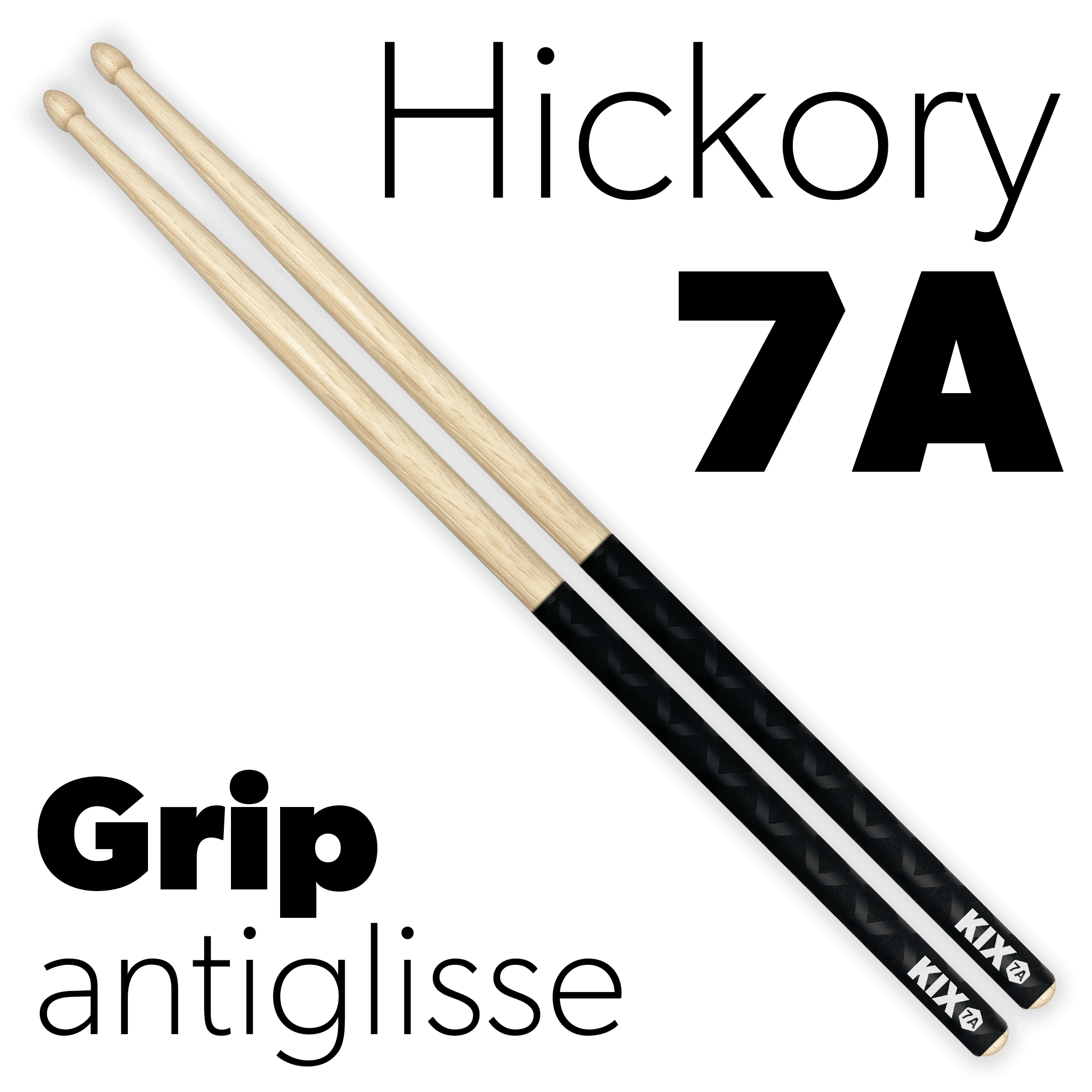 Baguettes Classic Grip 7A KIX