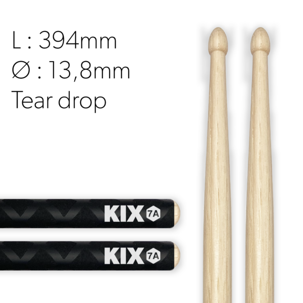 Baguettes Classic Grip 7A KIX